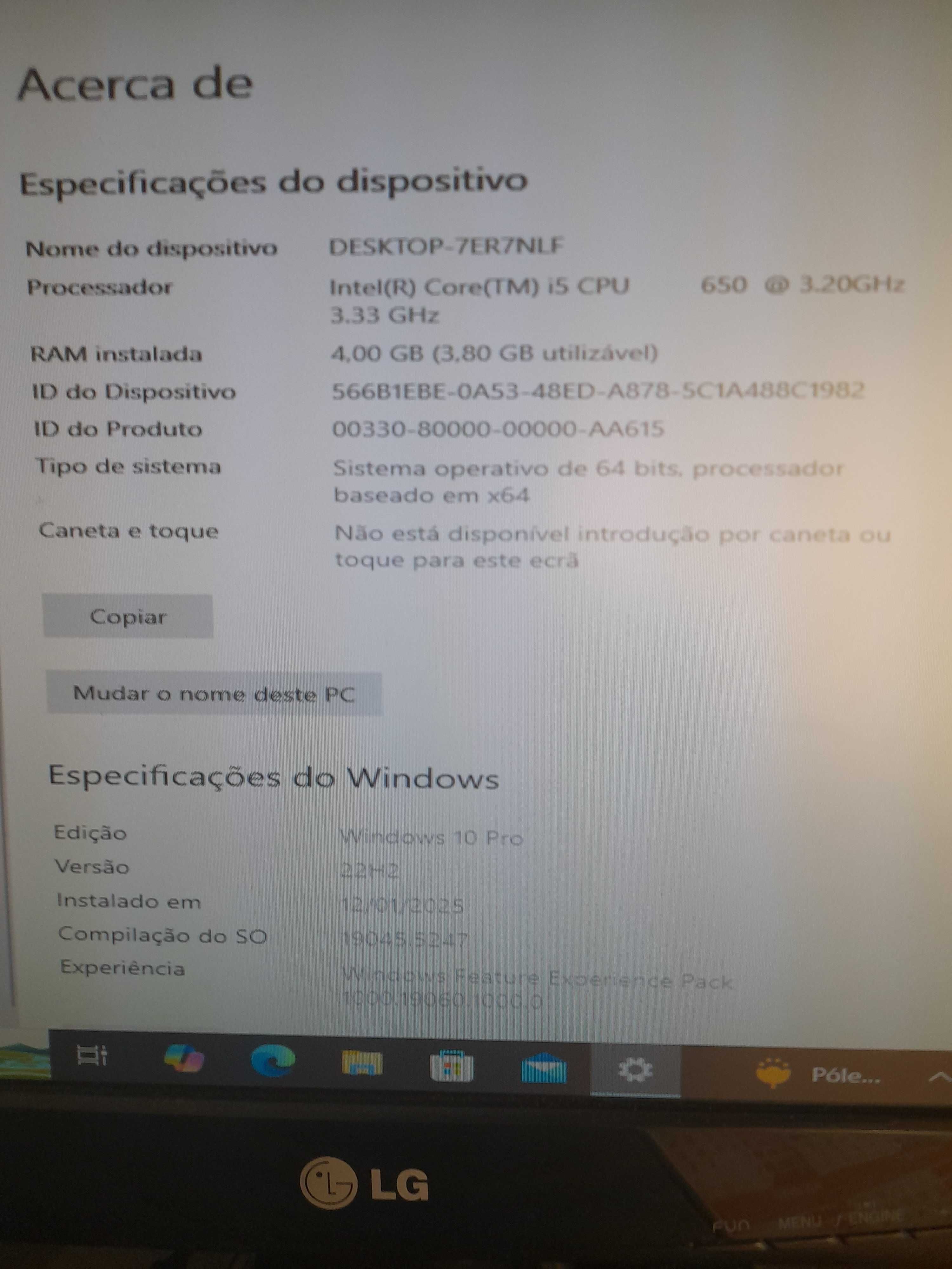 Set computador HP Compac 8100 Elite Small