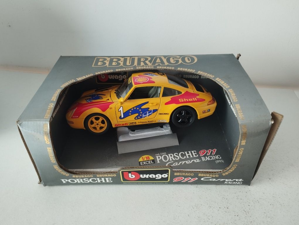 Coleção de carros Burago escala 1/18