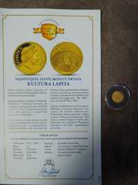монета 10 долларов 2008 год Фиджи маска культуры Лапита
