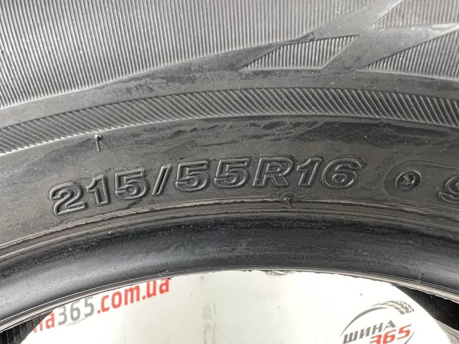 215/55 r16 bridgestone blizzak vrx2 7mm шини бу зима