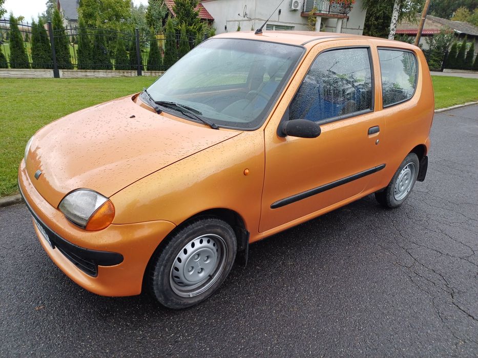 Ładny fiat Seicento 1.1 cm benzyna bez korozji