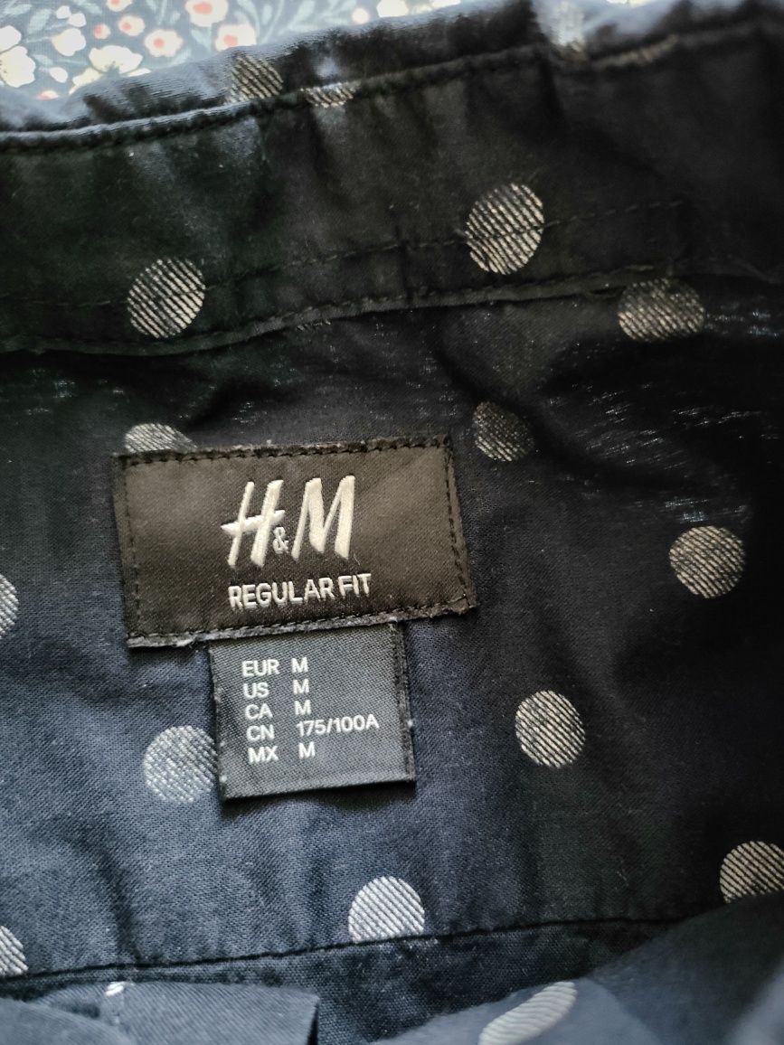 Koszula męska, regular fit, H&M, rozmiar M