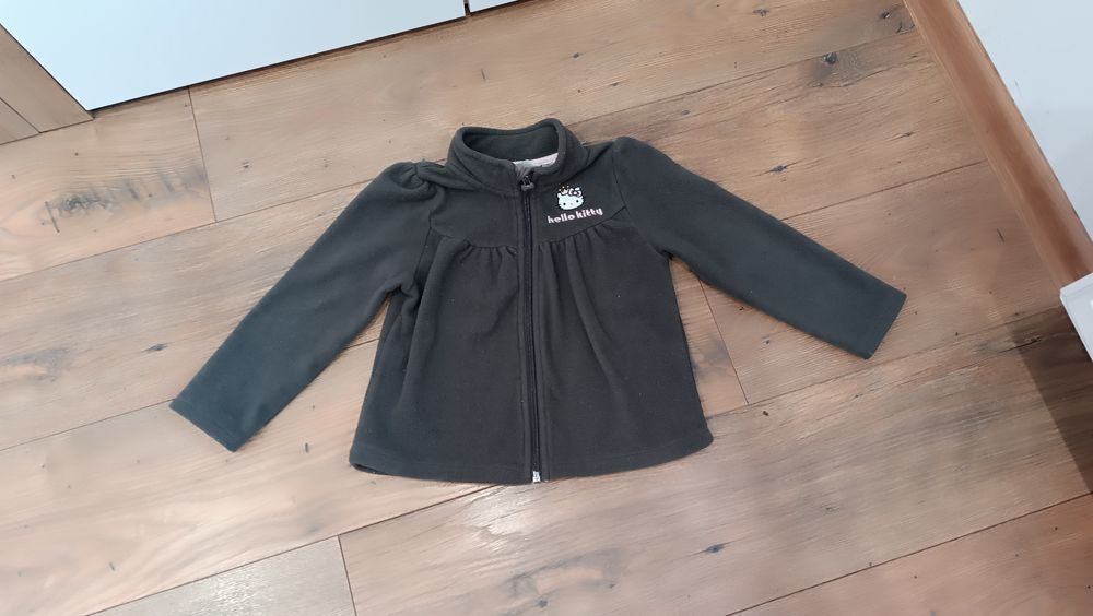 Bluza 98- 104 H&M Hello Kitty polarowa szara