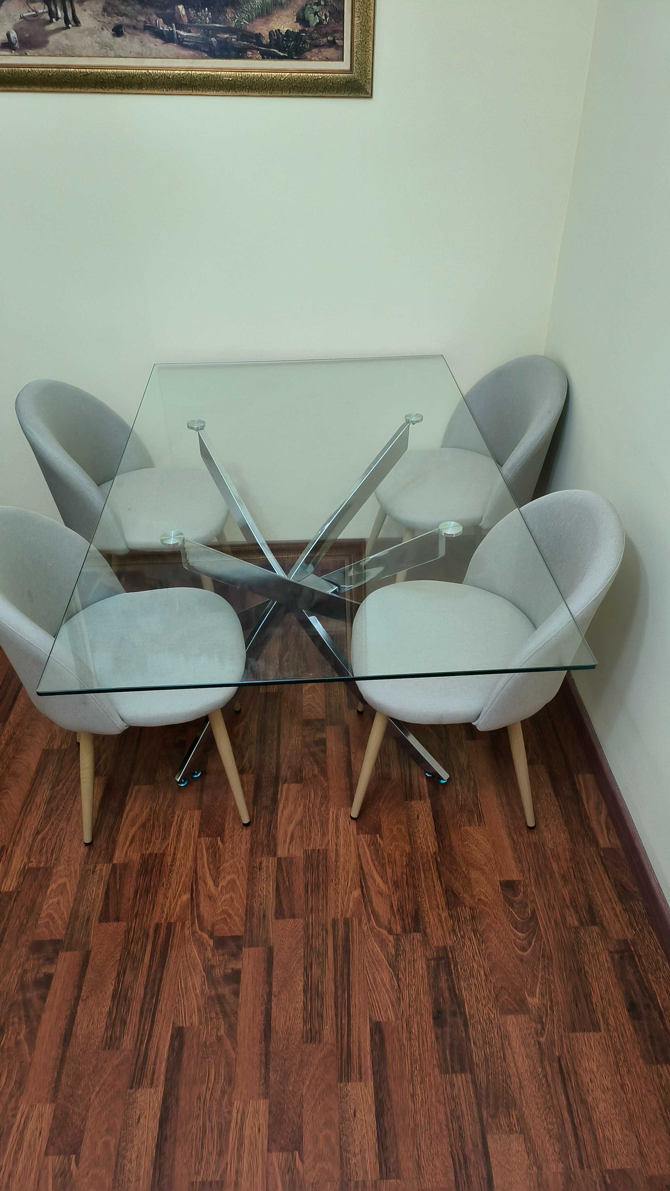 Mesa de refeição - vidro