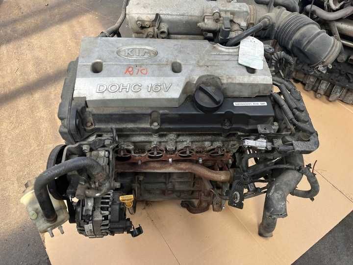 SILNIK KOMPLETNY G4EE 1,4 16V rio picanto getz accent gwarancja