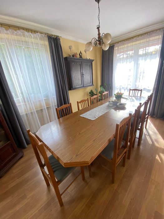 Zestaw Mebli. Wypoczynek witryna duży stół