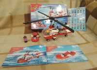 Лего конструктор пожарный вертолет