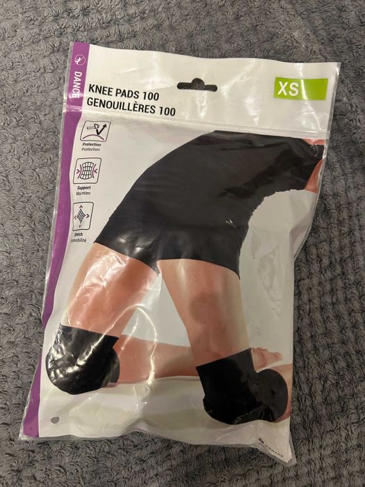 Ochraniacze na kolana Domyos 100 XS do tańca, fitnessu lub ćwiczeń