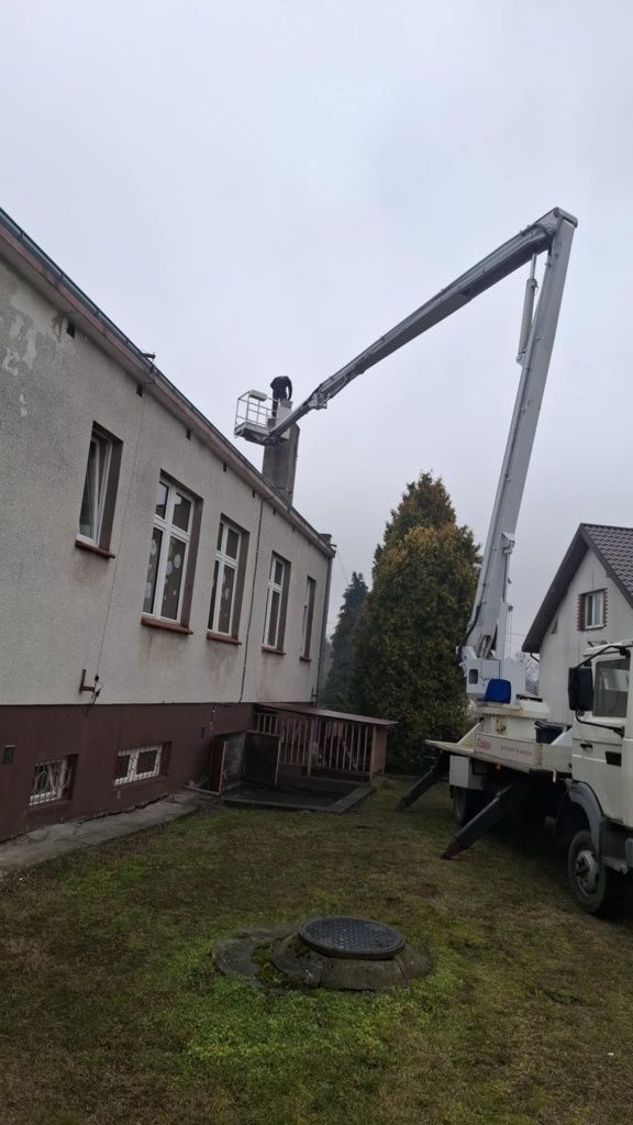 Usługi podnośnikowe, zwyżki, wynajem podnośnika