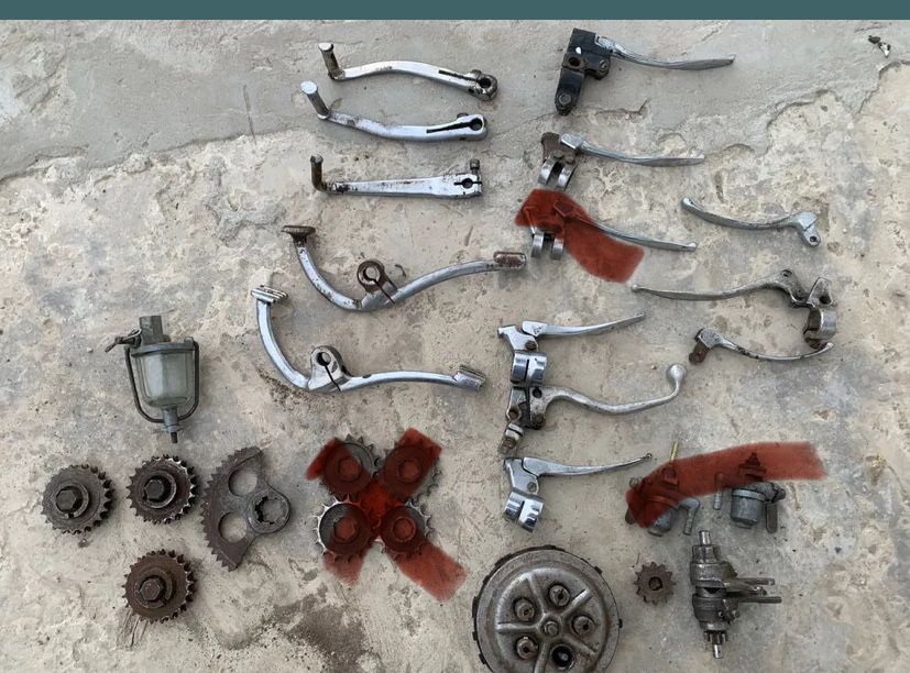 Мото Рычаги, ручки, курки для мотоциклов Ссср