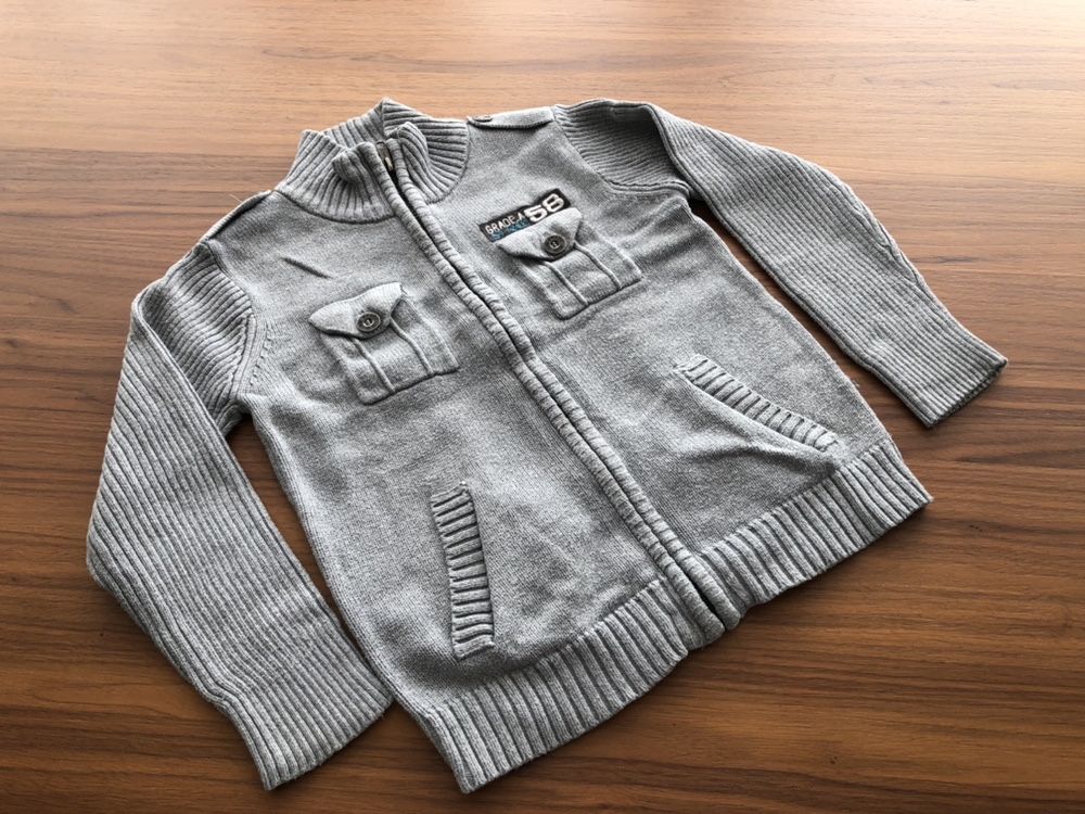 Sweterek chłopięcy H&M rozm. 110-116