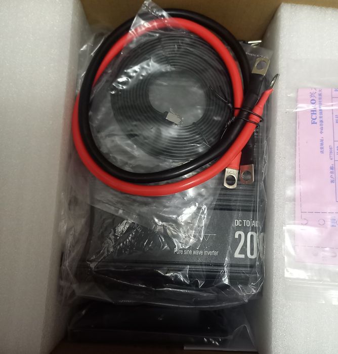 Інвертор 2000Вт/4000Вт 12-220В з чистою синусоїдою (перетворювач напру