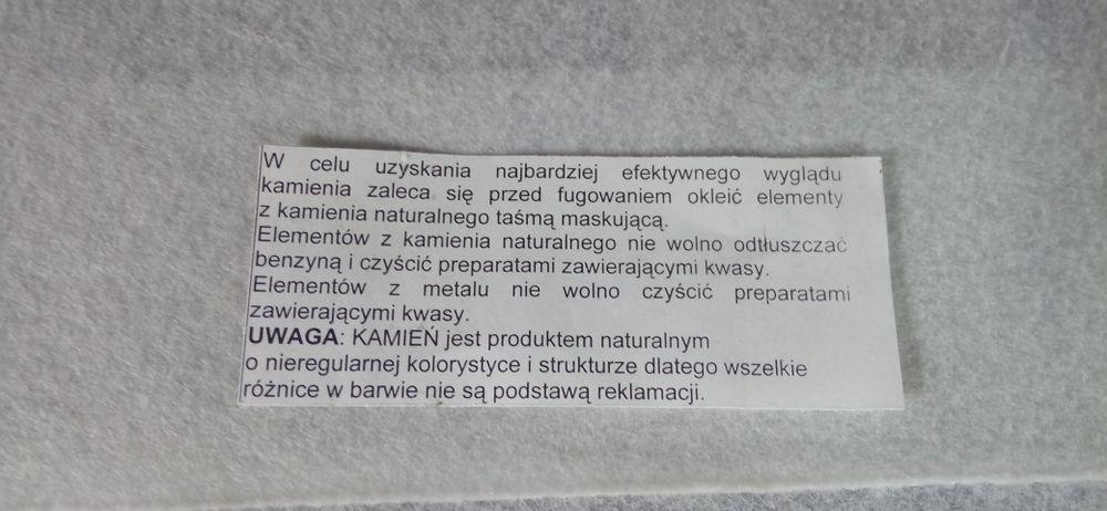 Płytka ścienna listwa mozaika VIRGA 2,8x45