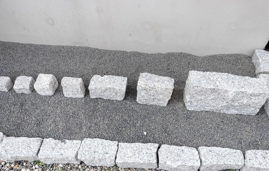 Granit kostka palisada cegielka granitowa obrzeże kamień murowy