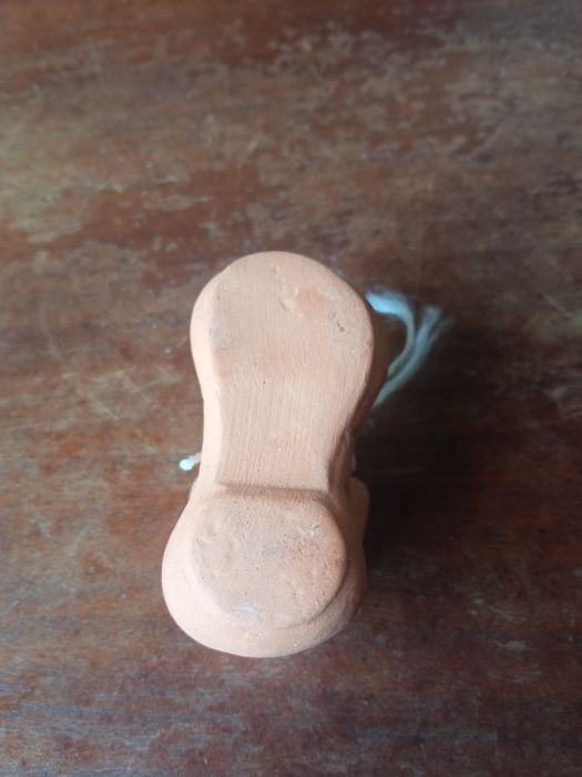 Черевичок глиняний декор