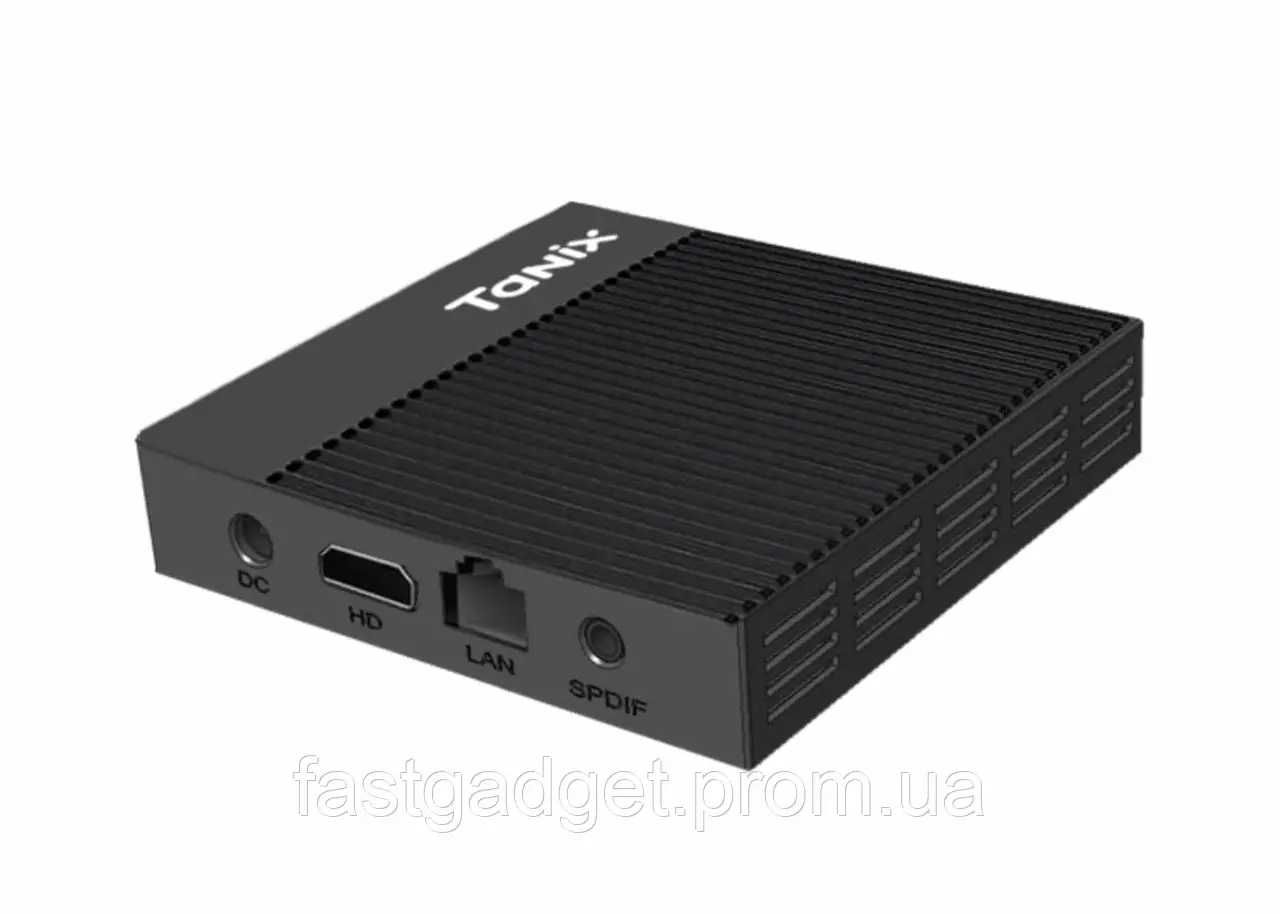 ⫸SmartTV TANIX X4 4/32 S905x4 СмартТВ Приставка box Android 11