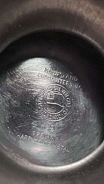 Rarytas posrebrzana patera na nodze ze szkalnym wkładem XIXw. J.Watts