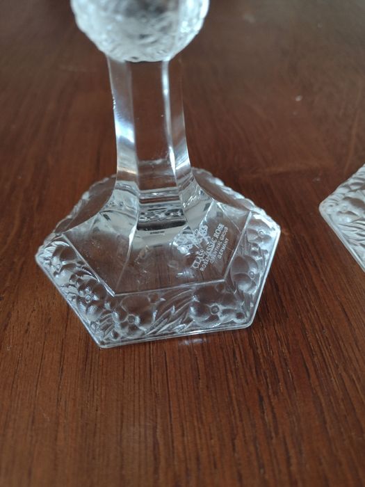 Rosenthal 2 swieczniki kryształowe Maria