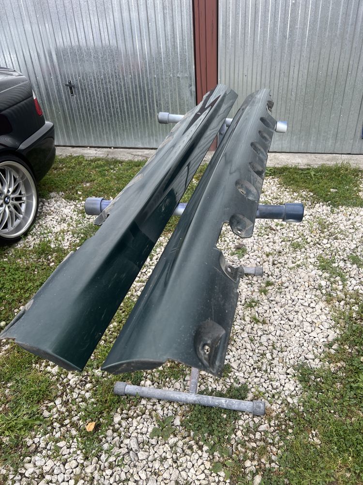 E46 coupe zderzak tył przód listwa progowa komplet