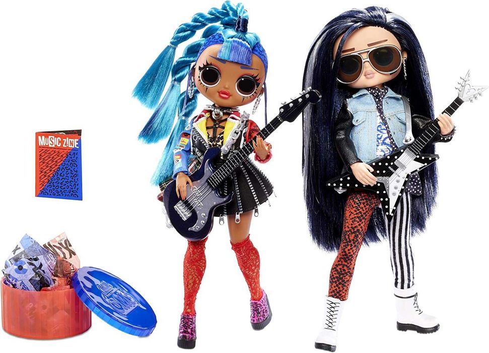 L.O.L. Surprise OMG Remix 2 lalki modowe Rocker Boi i Punk Grrrl