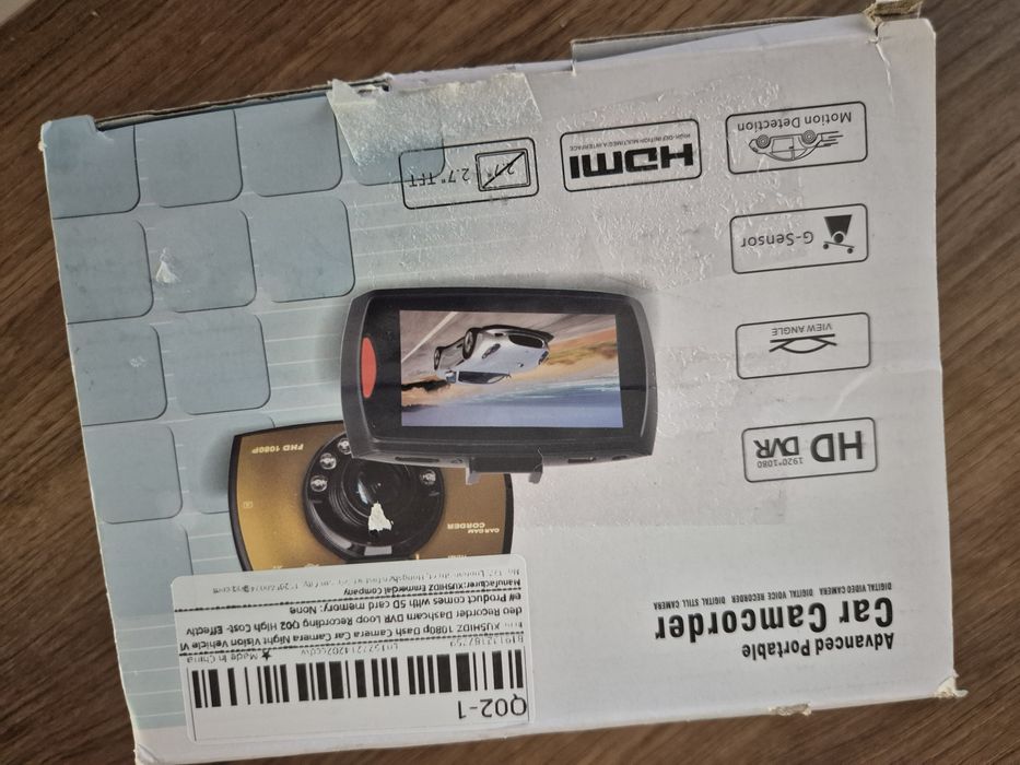 Câmara de bordo portátil ou dashcam