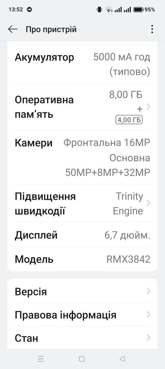 Realme 12 pro 5 G гарантії