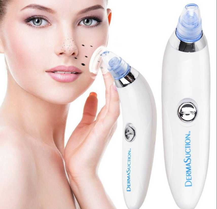 Вакуумний апарат для чищення обличчя пор DermaSuction для Чистки лица