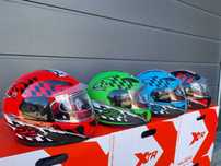 NOWY KASK XTR 22 ! Dziecięcy ! Różne kolory ! CROSS I QUAD