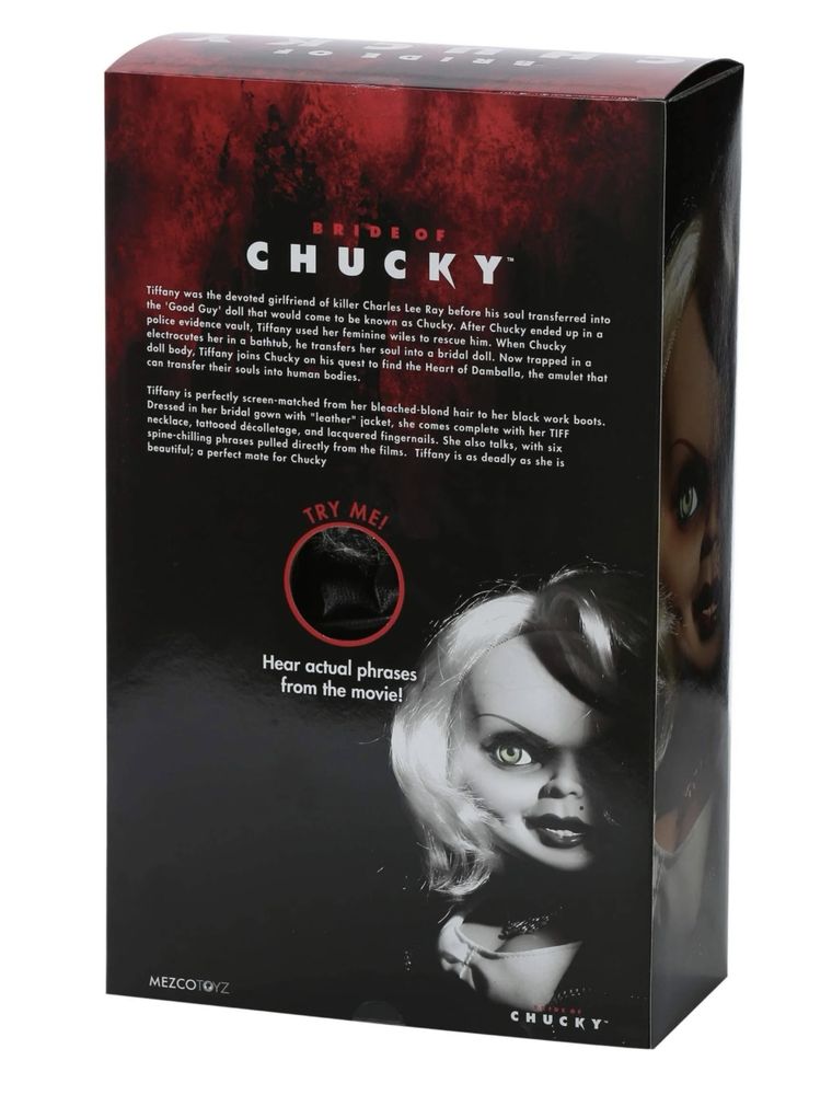 Tiffany Boneca Noiva de Chucky nova em caixa