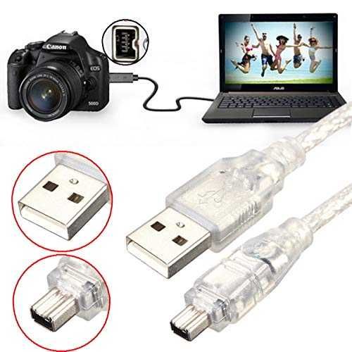 Adapter USB na Firewire IEEE 1394 4pinowy męski do Sony DCR-TRV75E DV