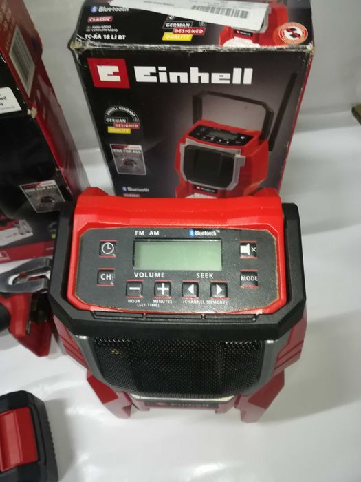 Інструмент акумуляторний Einhell x-change Радіо Лобзік Сабельна