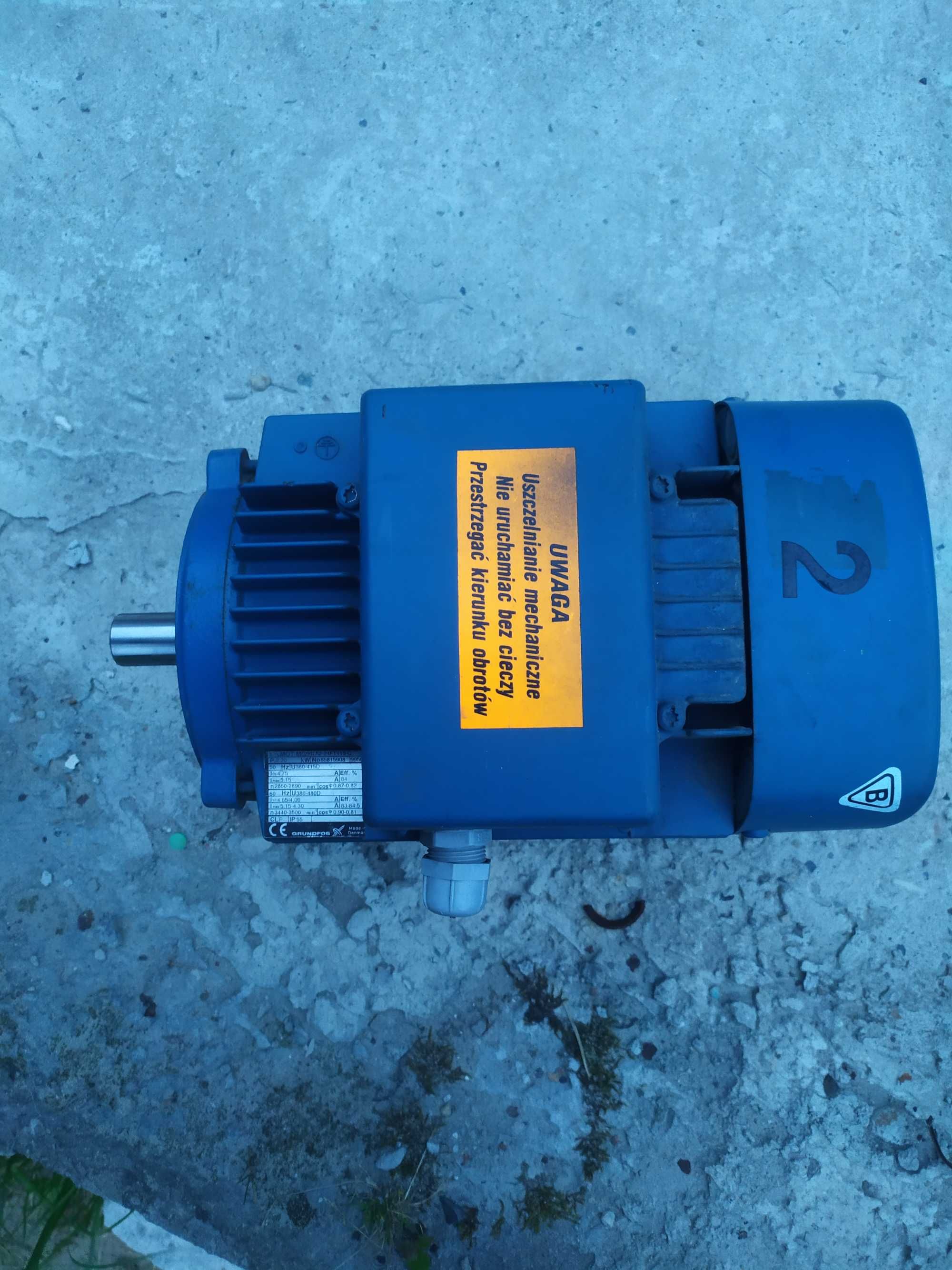 Silnik 3f  grundfoss 2.2 kw