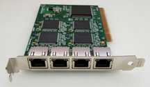 Placa PCI Lan 4 Portas-Envio Grátis (só PT)