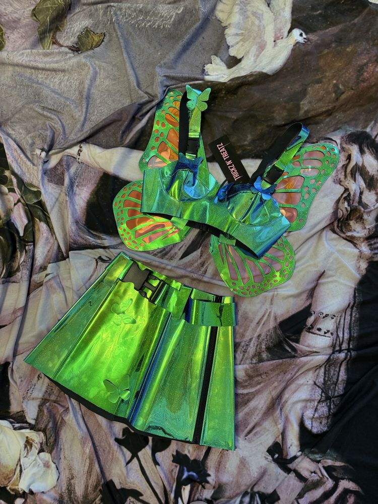 Одежда Dollskill y2k Demonia юбка топ майка лонгслив пижама New rock