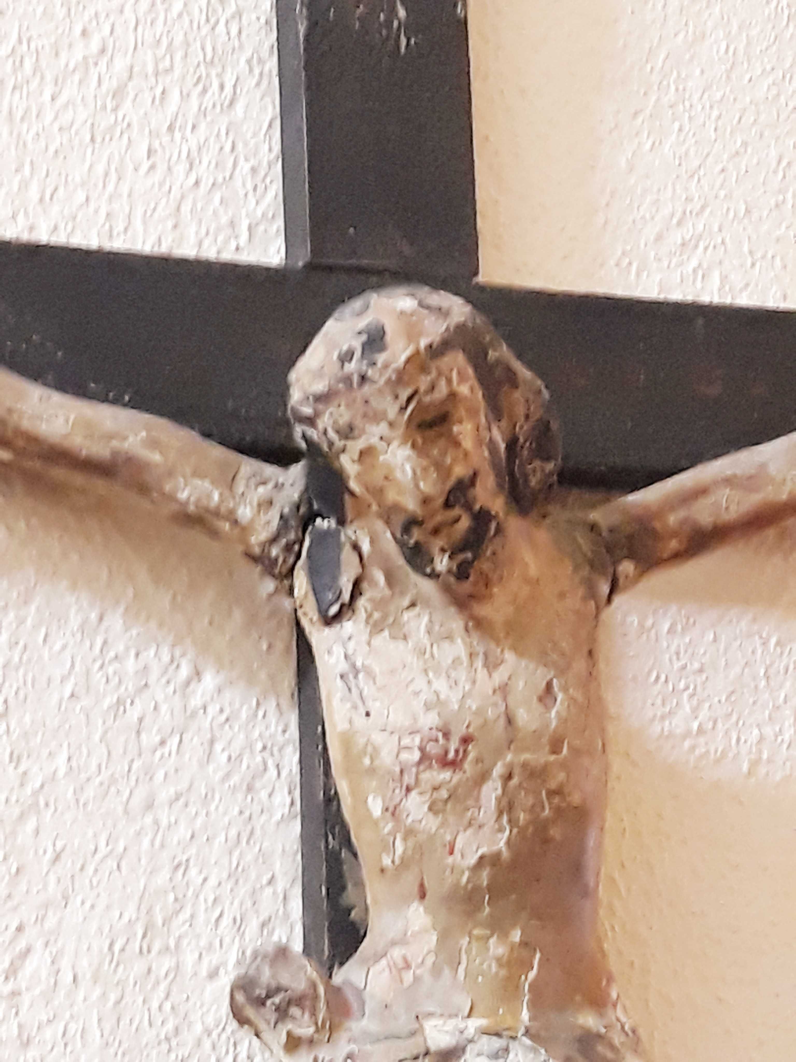 Crucifixo de parede Sec XVII        
 arte sacra