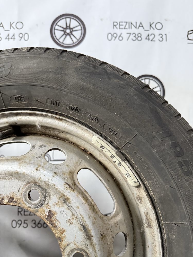 Колеса в зборі 195/75 R16C Dunlop,диски 6х205 R16 Sprinter,Crafter