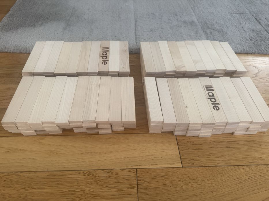 Klacki maple 200szt duzych