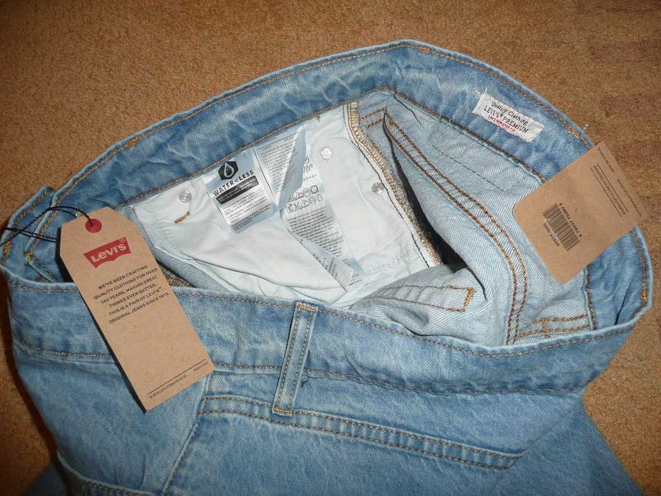 NOWE spodnie dżinsy LEVIS 505 W34/L34=46/118cm PREMIUM