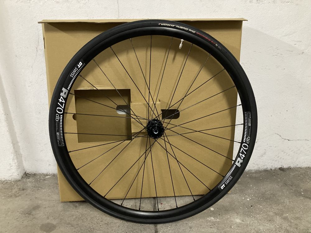 Par rodas DT SWISS  estrada disco R470 DB