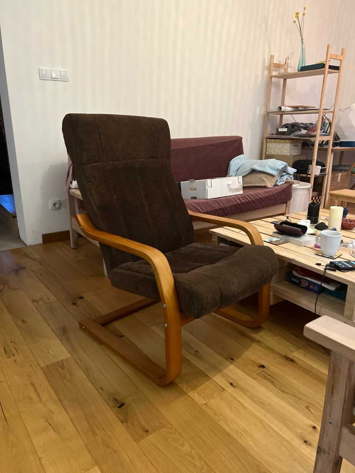 Fotel typu Ikea Poang