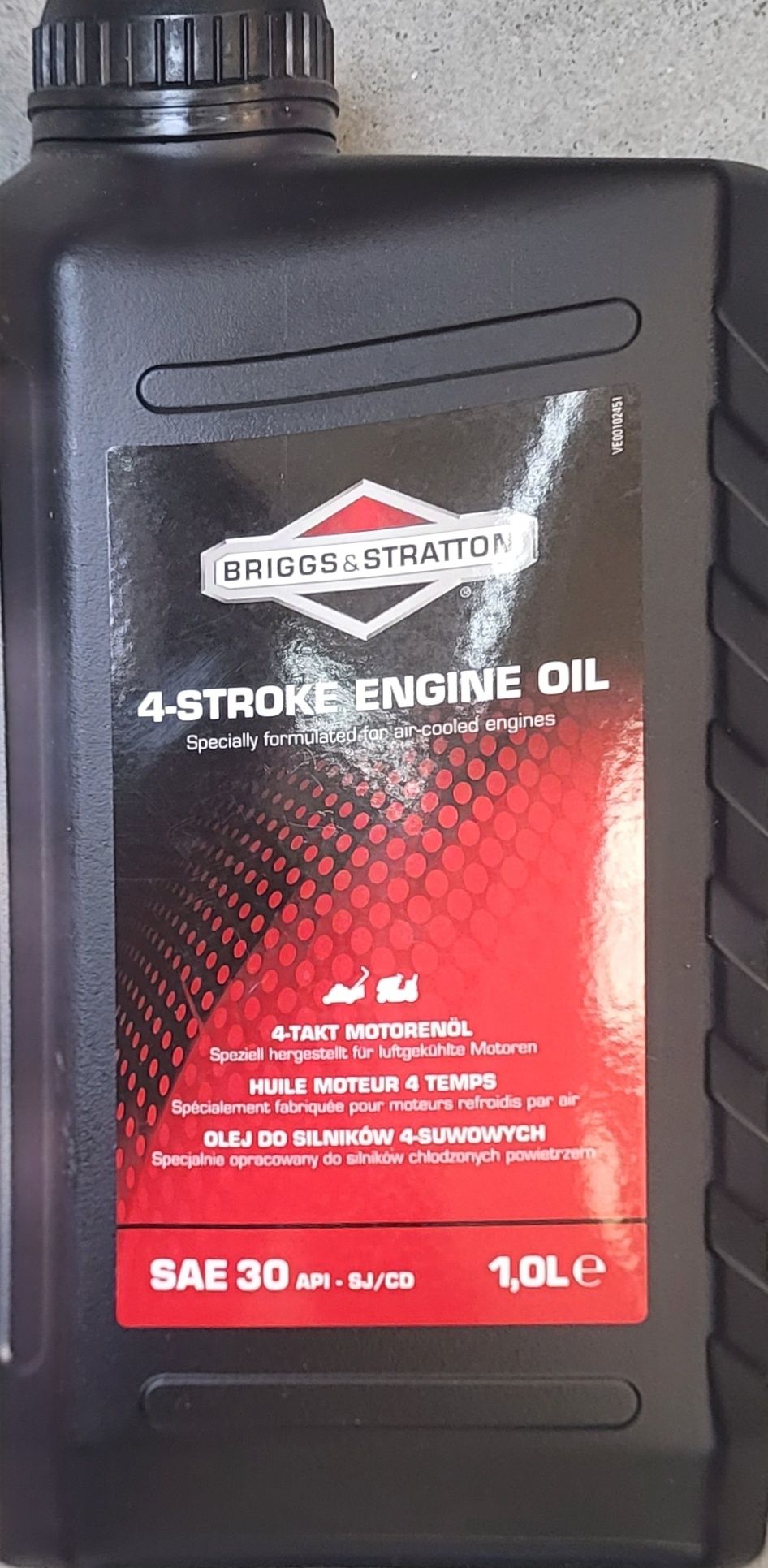 Olej do kosiarki Briggs & Stratton 1l. SAE30

Olej Briggs &