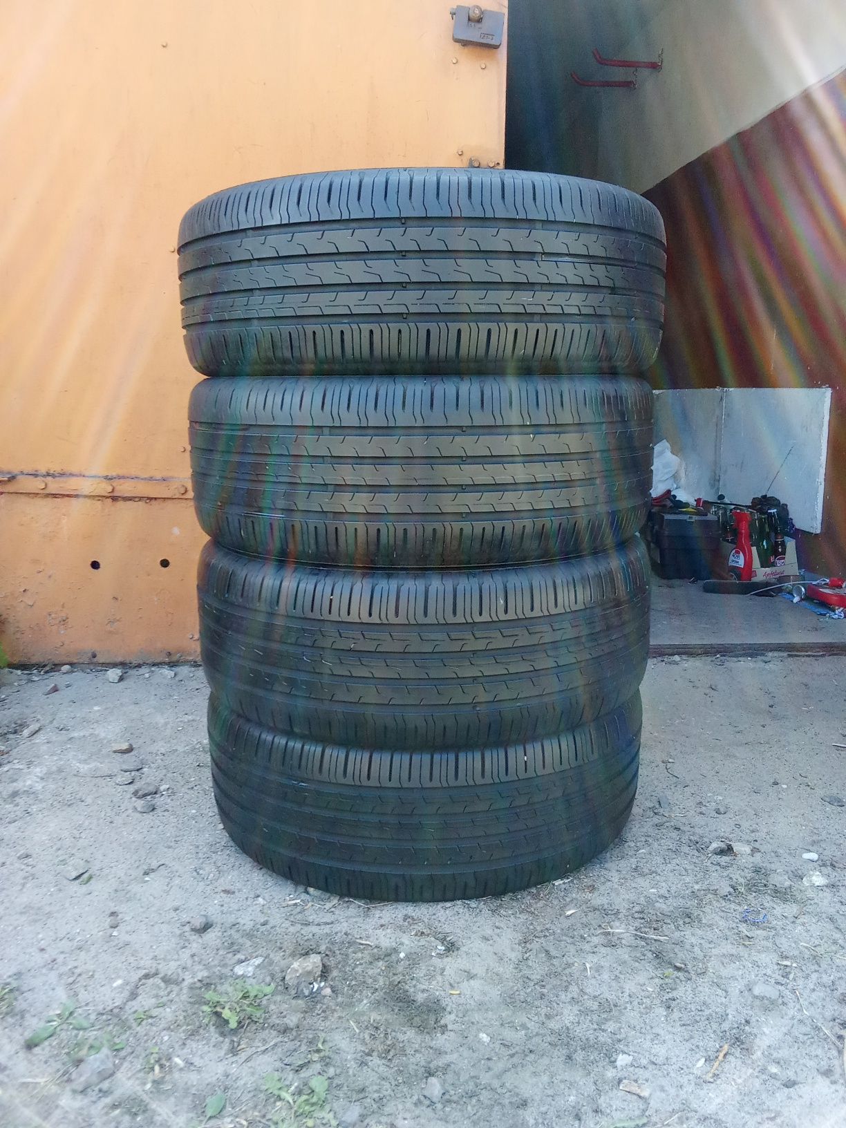 4szt NIE NAPRAWIANE 235/55R18, Continental, pełen bieżnik