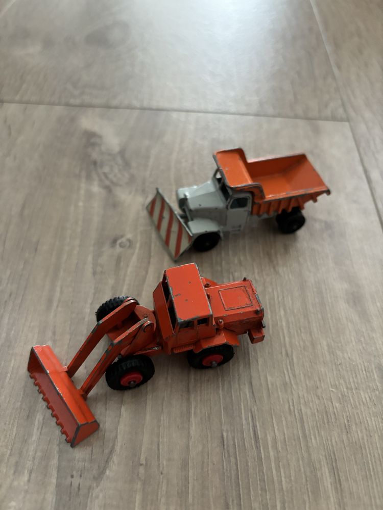 Matchbox traktor i odsniezarka vintage