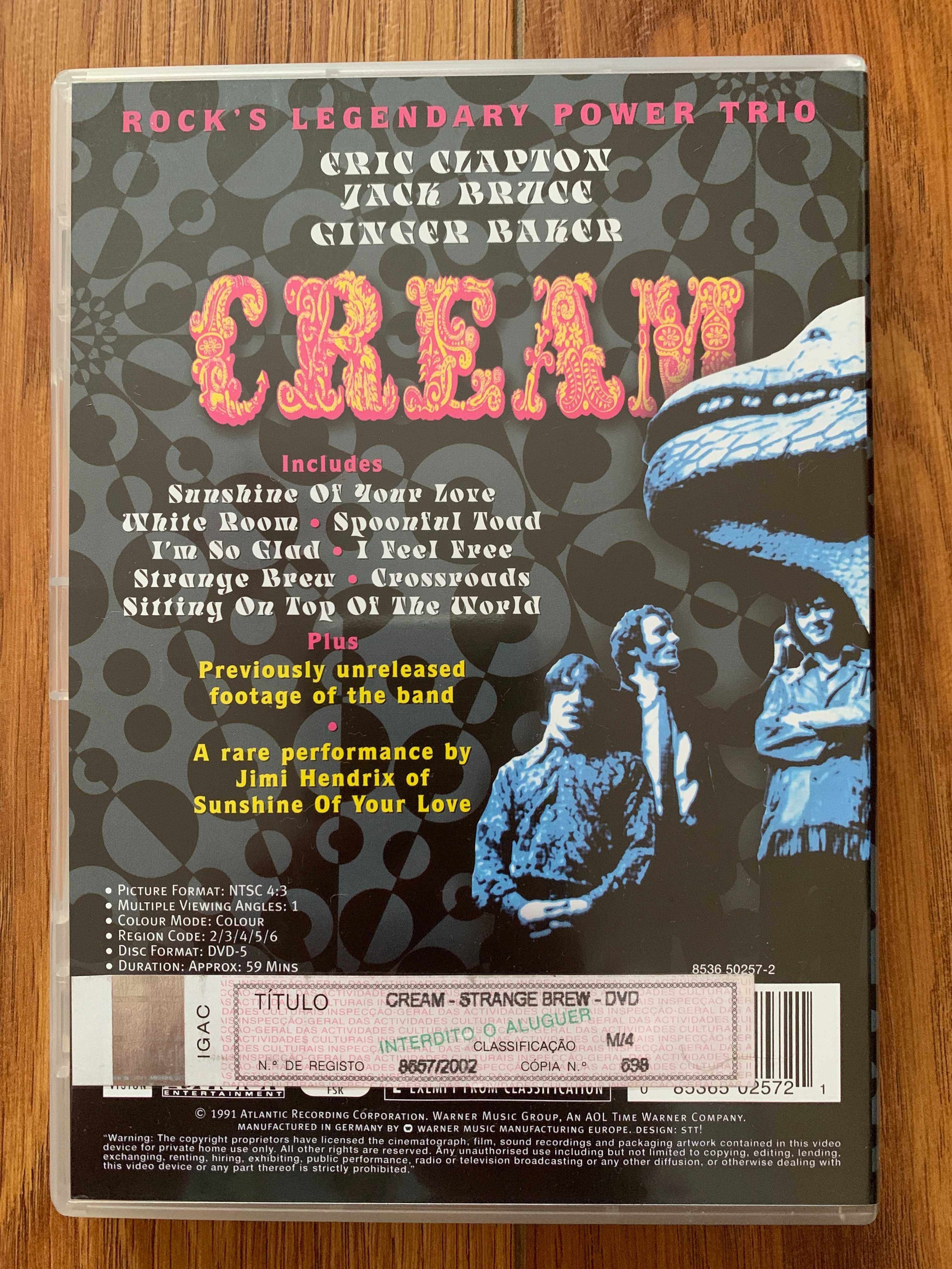 Cream - Strange Brew - dvd