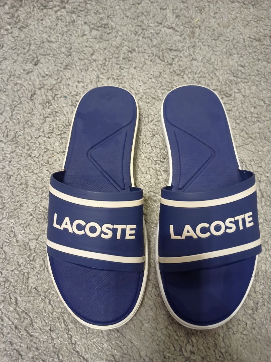 Тапки шльопки Lacoste