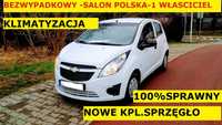 Chevrolet Spark 1.0 Salon Polska bezwypadkowy klimatyzacja 100% sprawny, 2012rok