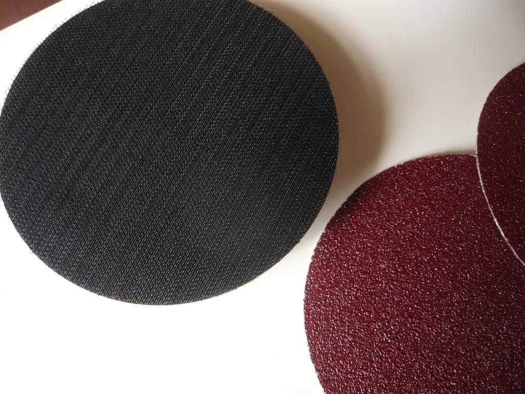 Prato velcro Wolfcraft e discos (rebarbadora 125 mm)