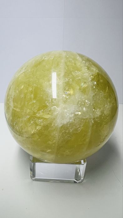 Cytryn kula kamien naturalny 7,2cm