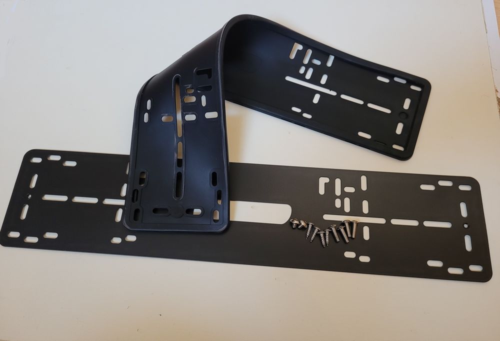 Рамка номера силіконова (комплект 2 шт)