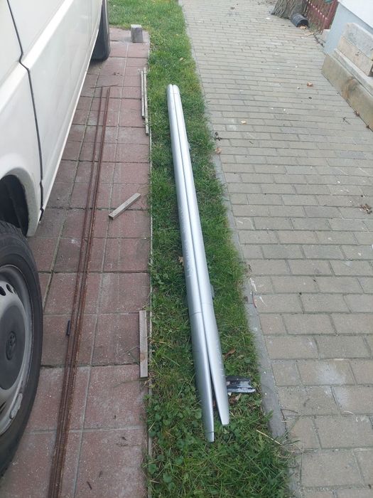 Vw t4. Relingi srebrne